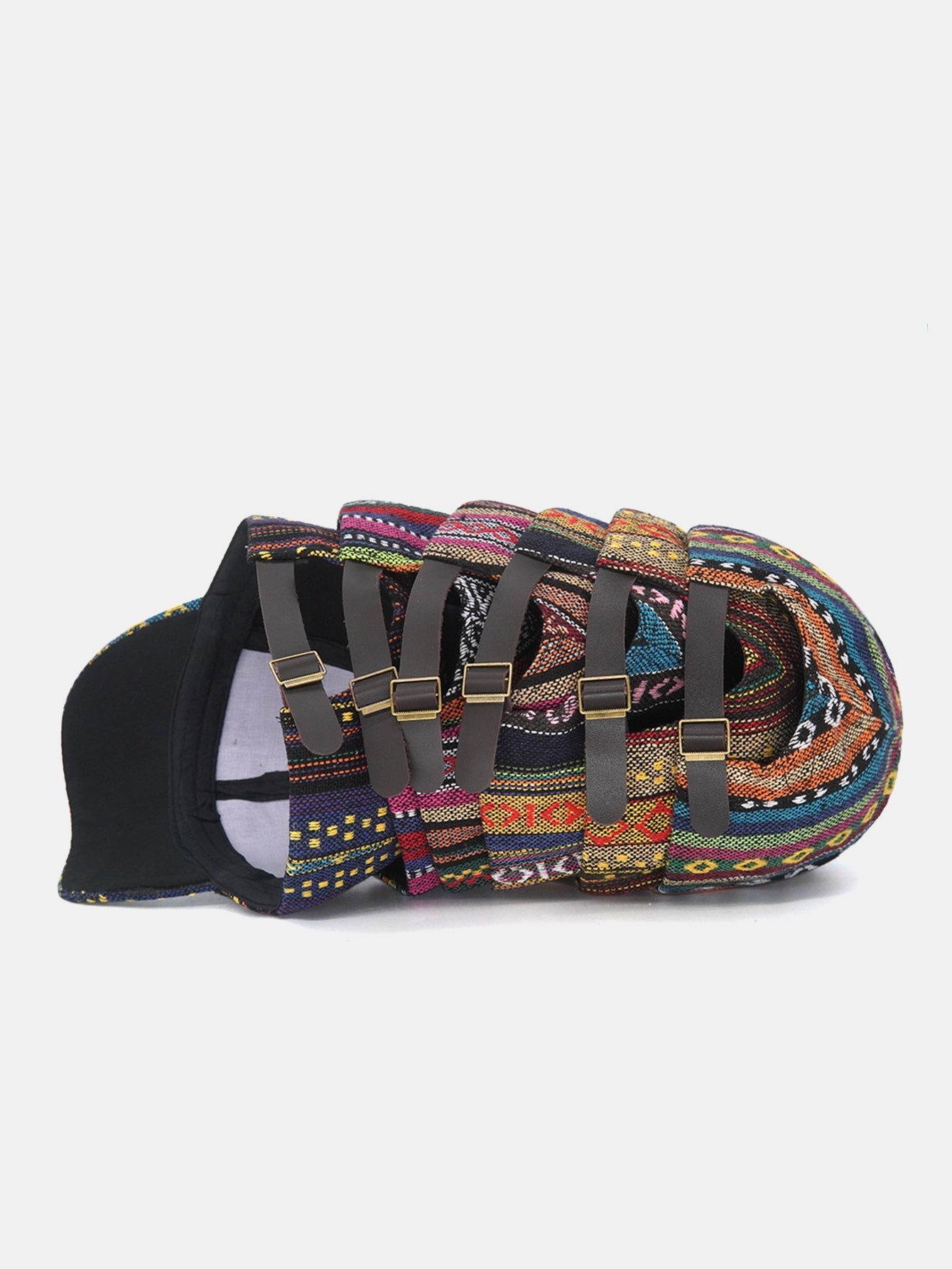 Bohemian Geometry Jacquard Pattern Baseball Cap