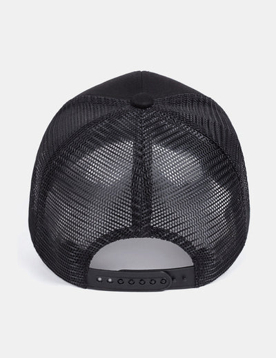 PAPA Faux Leather Label Baseball Cap