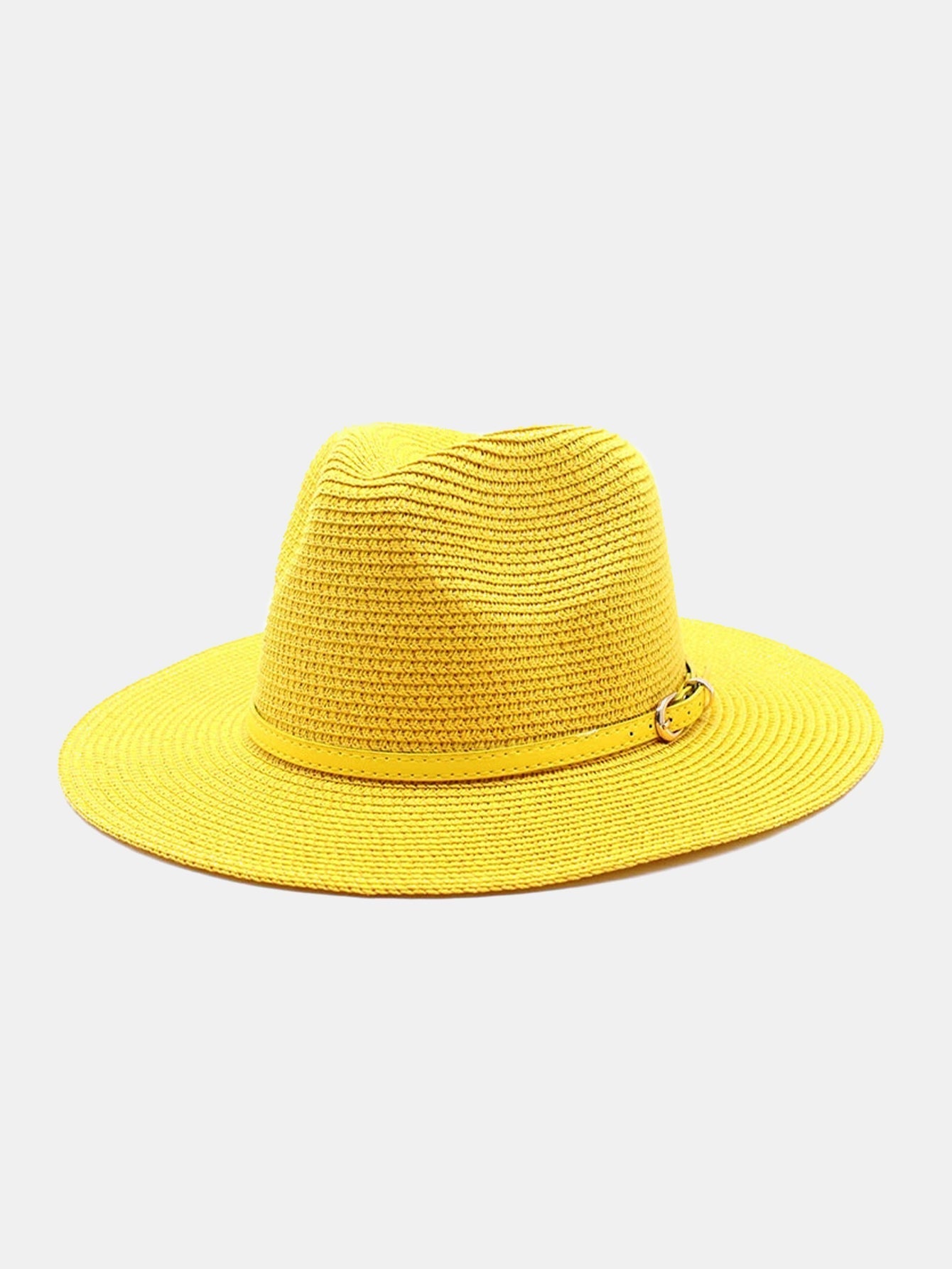 Summer Beach Wide Brim Panama Hat Straw Hat