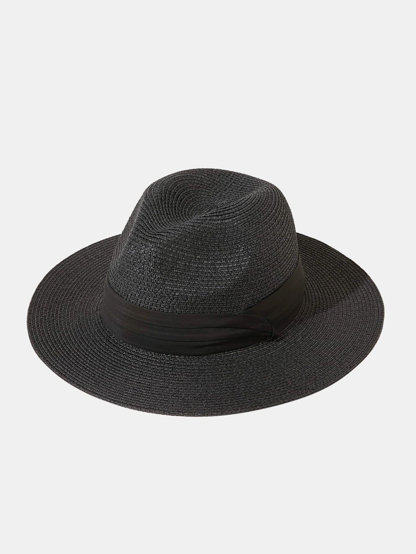 Fashionable And Casual All-match Wide-brimmed Flat Hat Suitable For Beach Trips