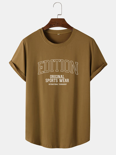 Edition Letter Print T-Shirt