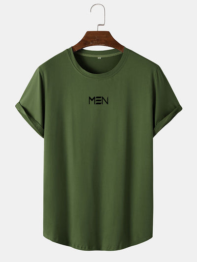 Men Letter Print T-Shirt