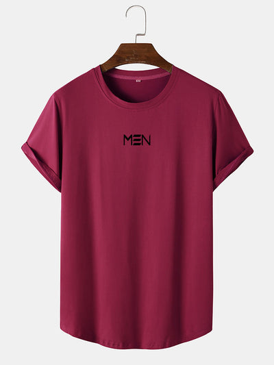 Men Letter Print T-Shirt