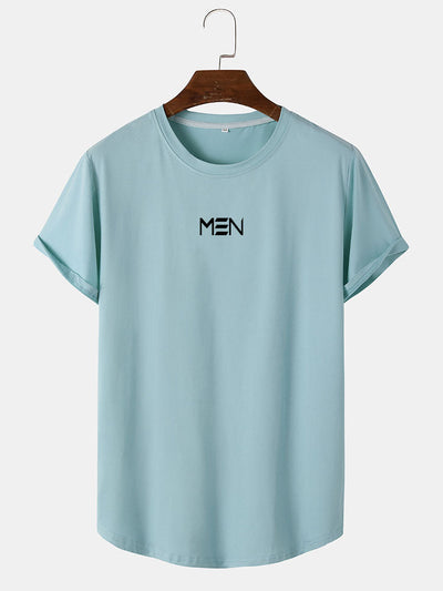 Men Letter Print T-Shirt