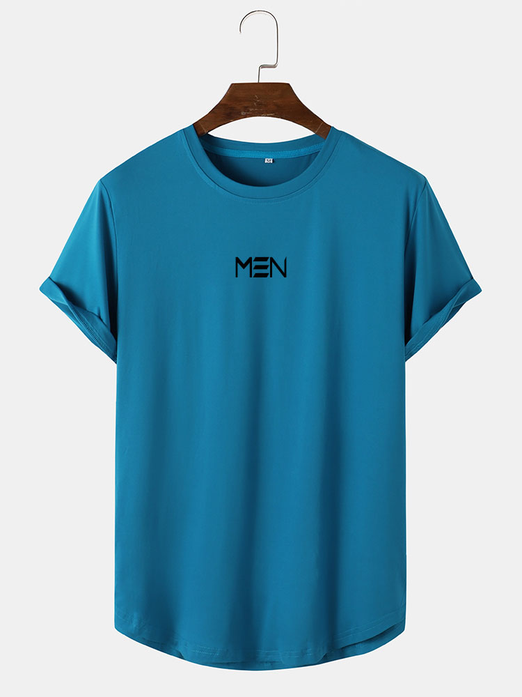 Men Letter Print T-Shirt