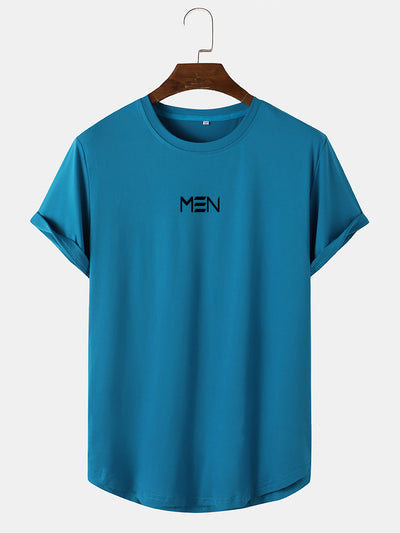 Men Letter Print T-Shirt