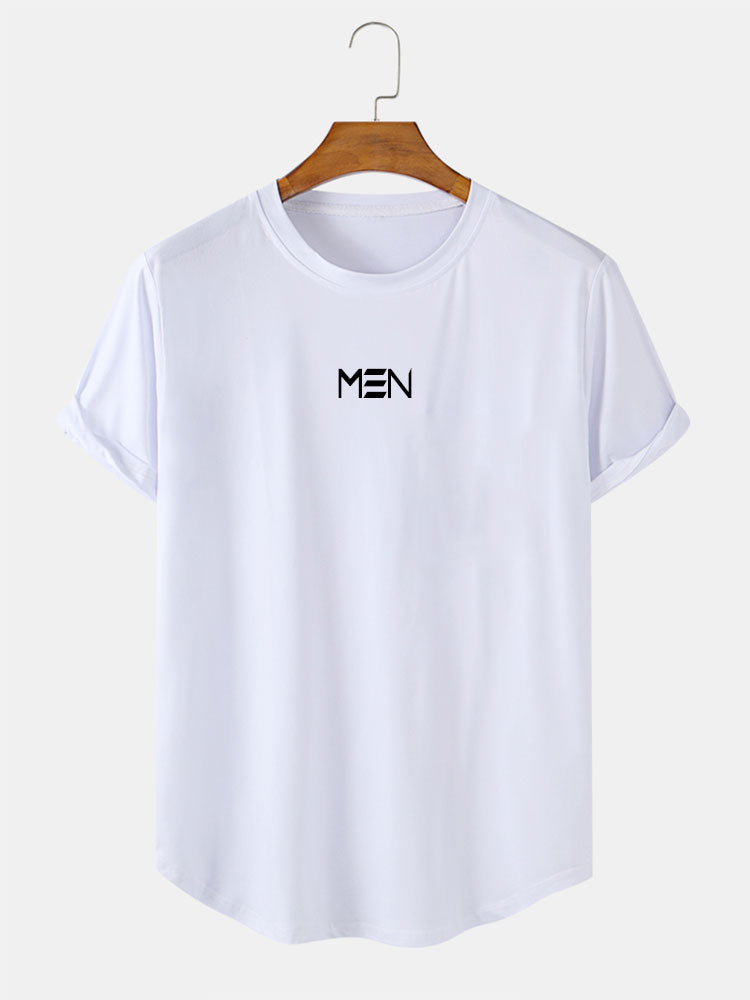 Men Letter Print T-Shirt