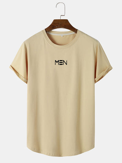 Men Letter Print T-Shirt