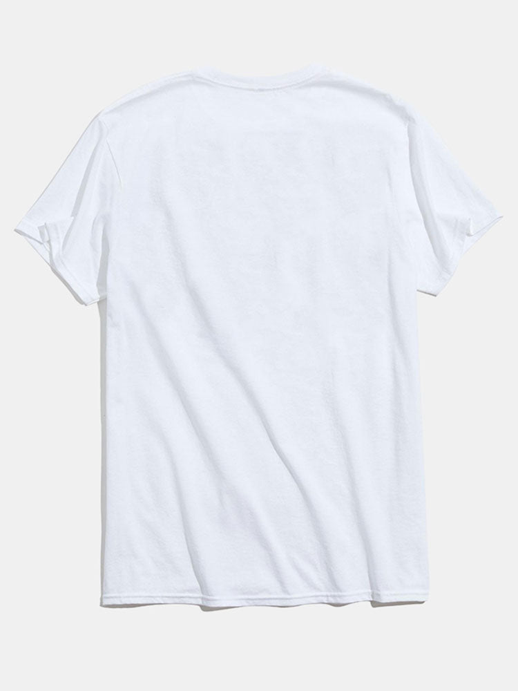 Christmas Santa Hat Print T-Shirt