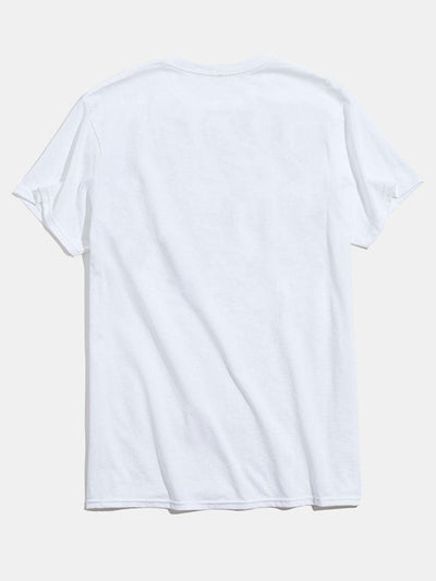 Christmas Santa Hat Print T-Shirt