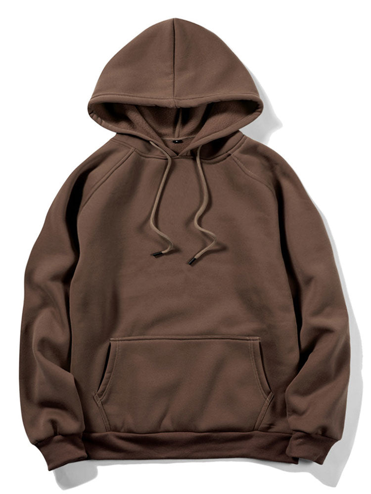 Slogan Back Print Hoodie