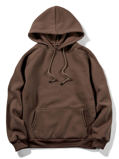 Slogan Back Print Hoodie