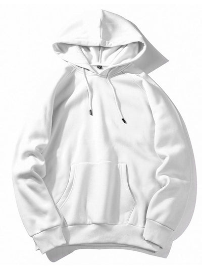 Slogan Back Print Hoodie