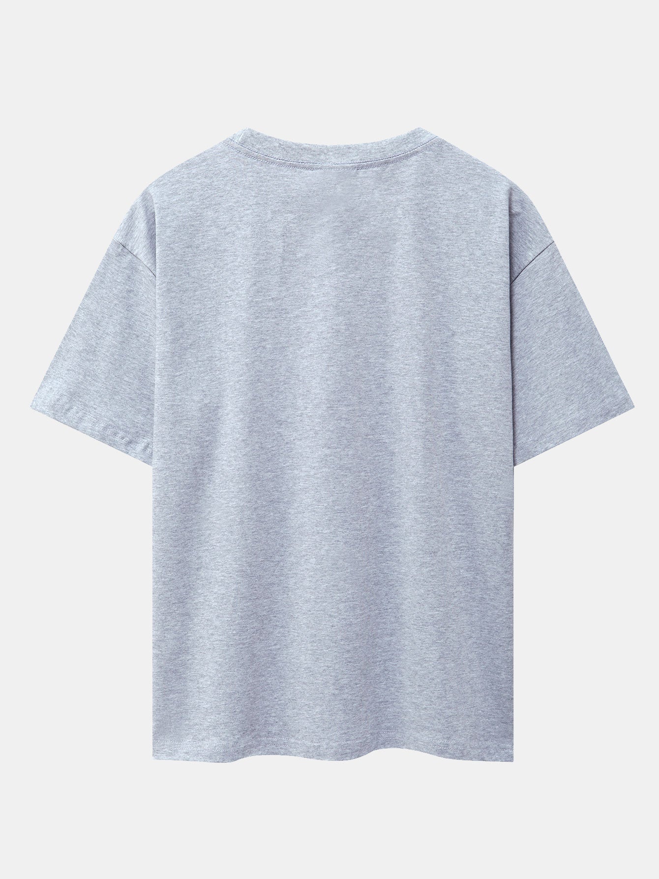 God Slogan Print Drop Shoulder Oversize T-Shirt