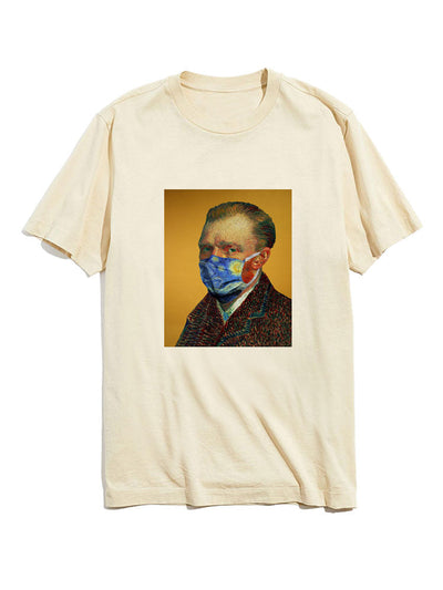 Van Gogh Character Graphic T-Shirts