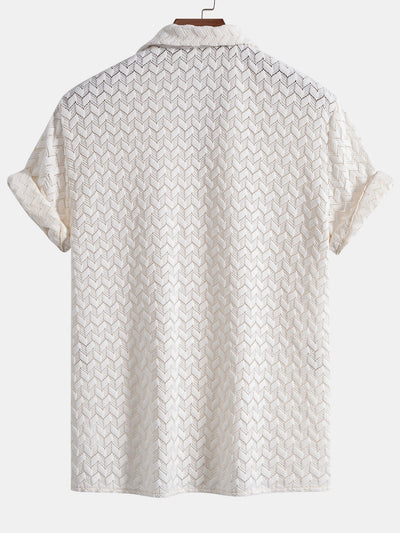 Textured Cuban Shirt