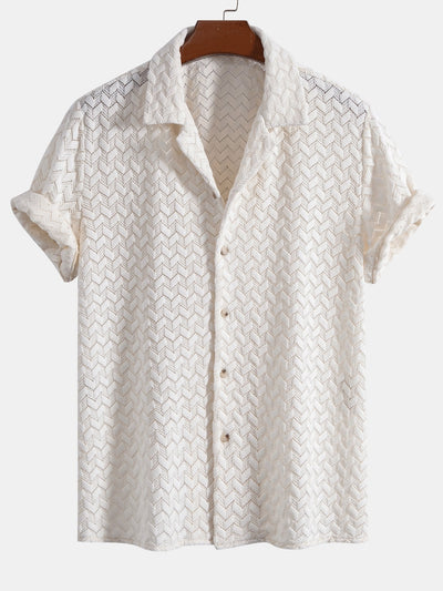 Textured Cuban Shirt