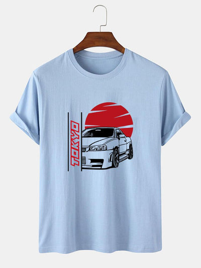 Tokyo Car Print T-Shirt
