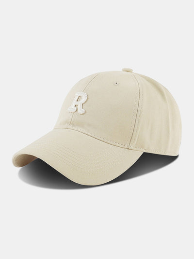 Letter R Cotton Baseball Cap