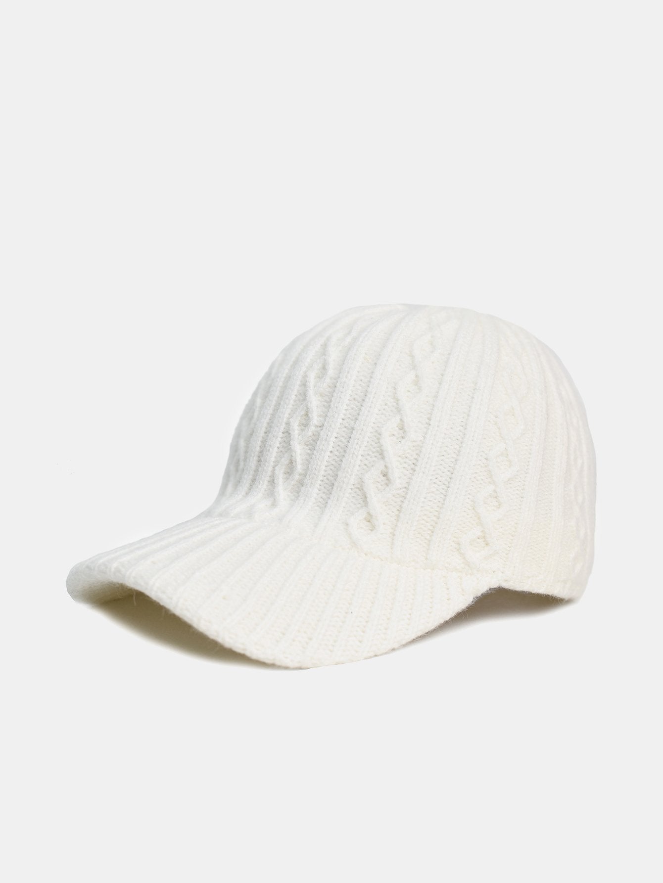 Jacquard Knit Baseball Cap