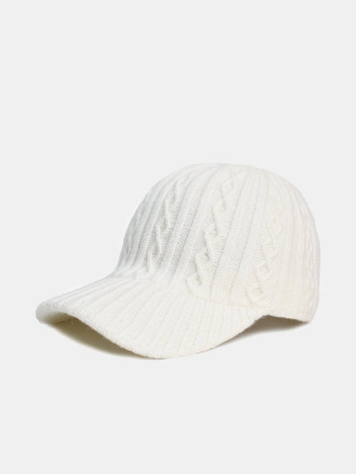 Jacquard Knit Baseball Cap