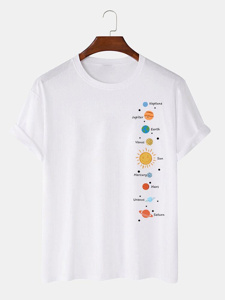Planet Print T-Shirt