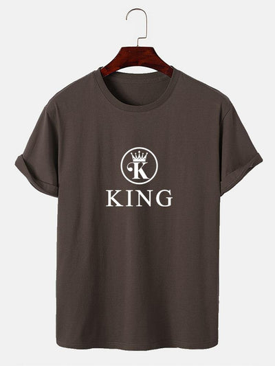 King Print T-Shirt