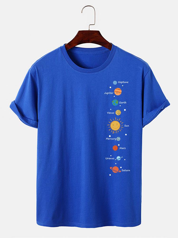 Planet Print T-Shirt