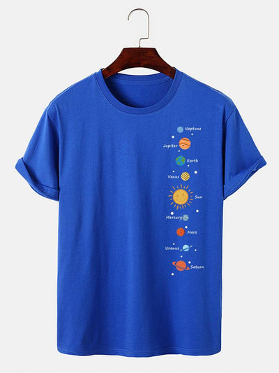 Planet Print T-Shirt