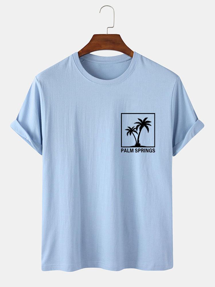 Palm Tree Print T-Shirt