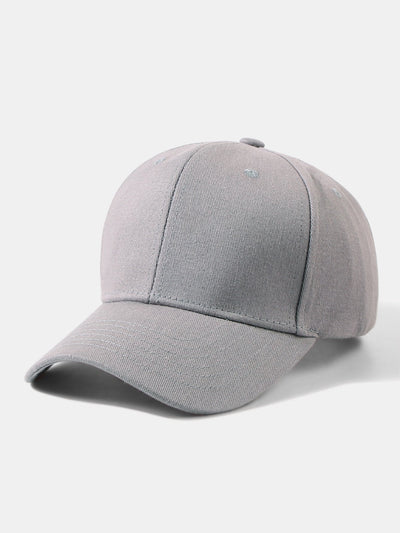 Plain Classic Cotton Baseball Cap