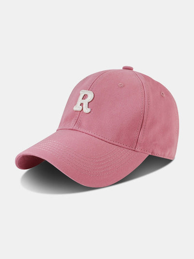 Letter R Cotton Baseball Cap