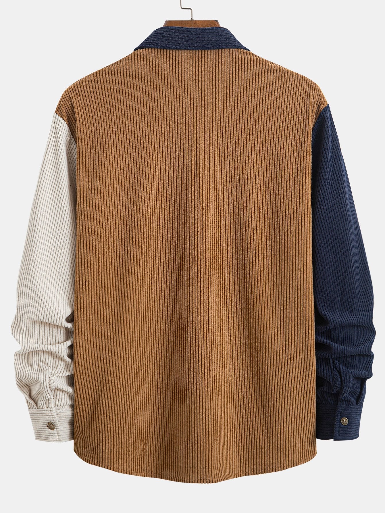 Corduroy Patchwork Shirt