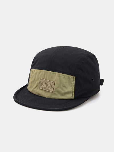 Retro Color Block Quick-Drying Baseball Cap