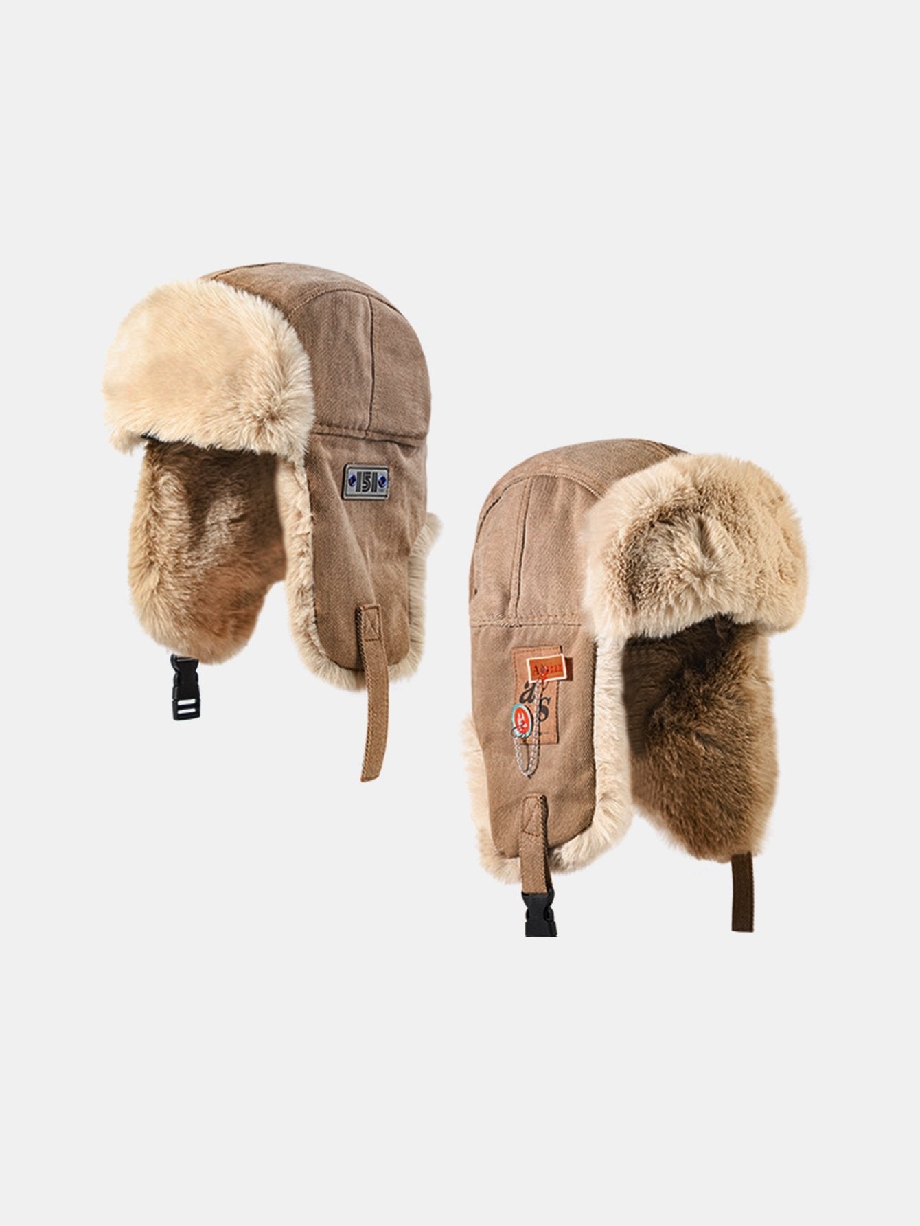 Windproof Warm Earflaps Trooper Trapper Hat