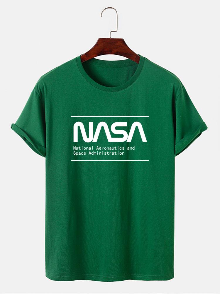 NASA Letters Print T-Shirt