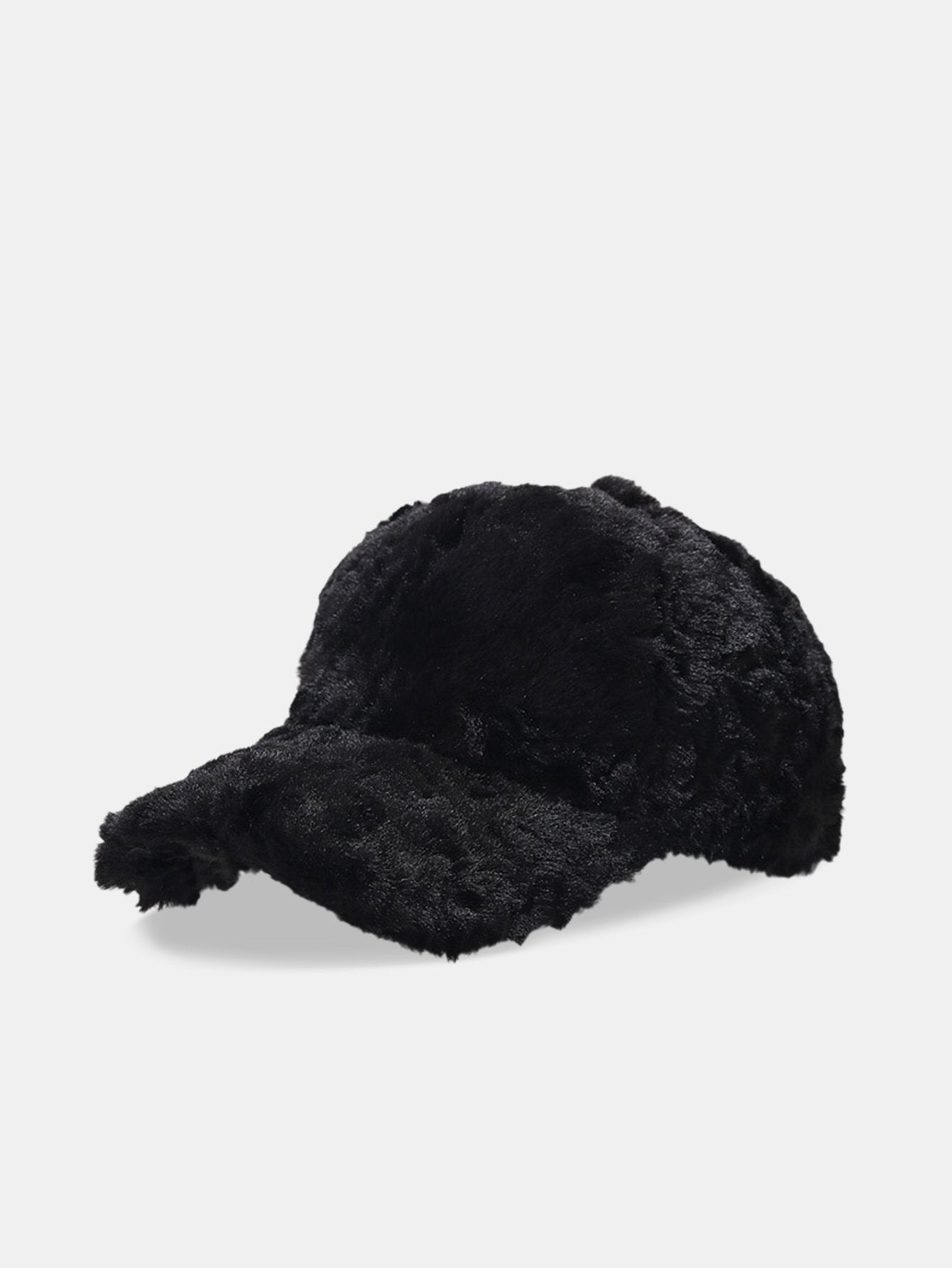 Irregular Plush Decoration Baseball Cap