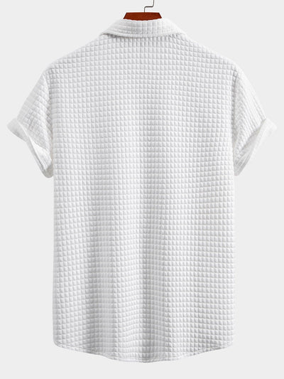 Short Sleeve Waffle Shirt