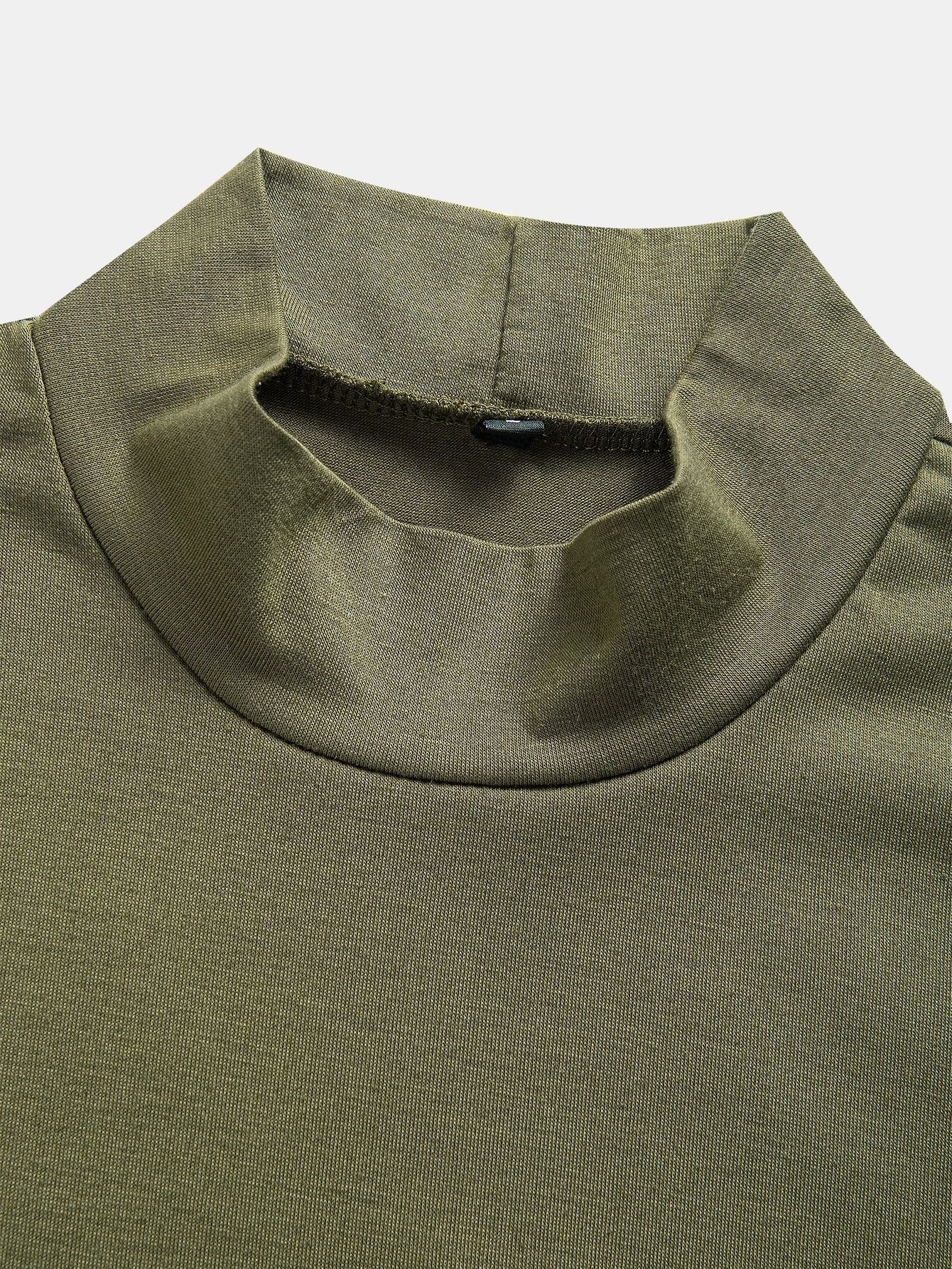 Short Sleeve Mock Neck T-Shirt