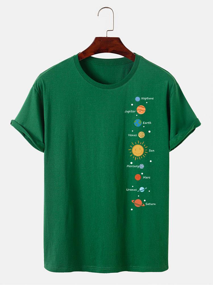 Planet Print T-Shirt