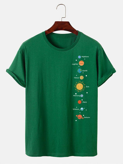 Planet Print T-Shirt