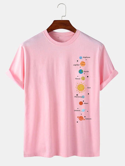 Planet Print T-Shirt