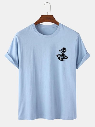 Alien Print T-Shirt