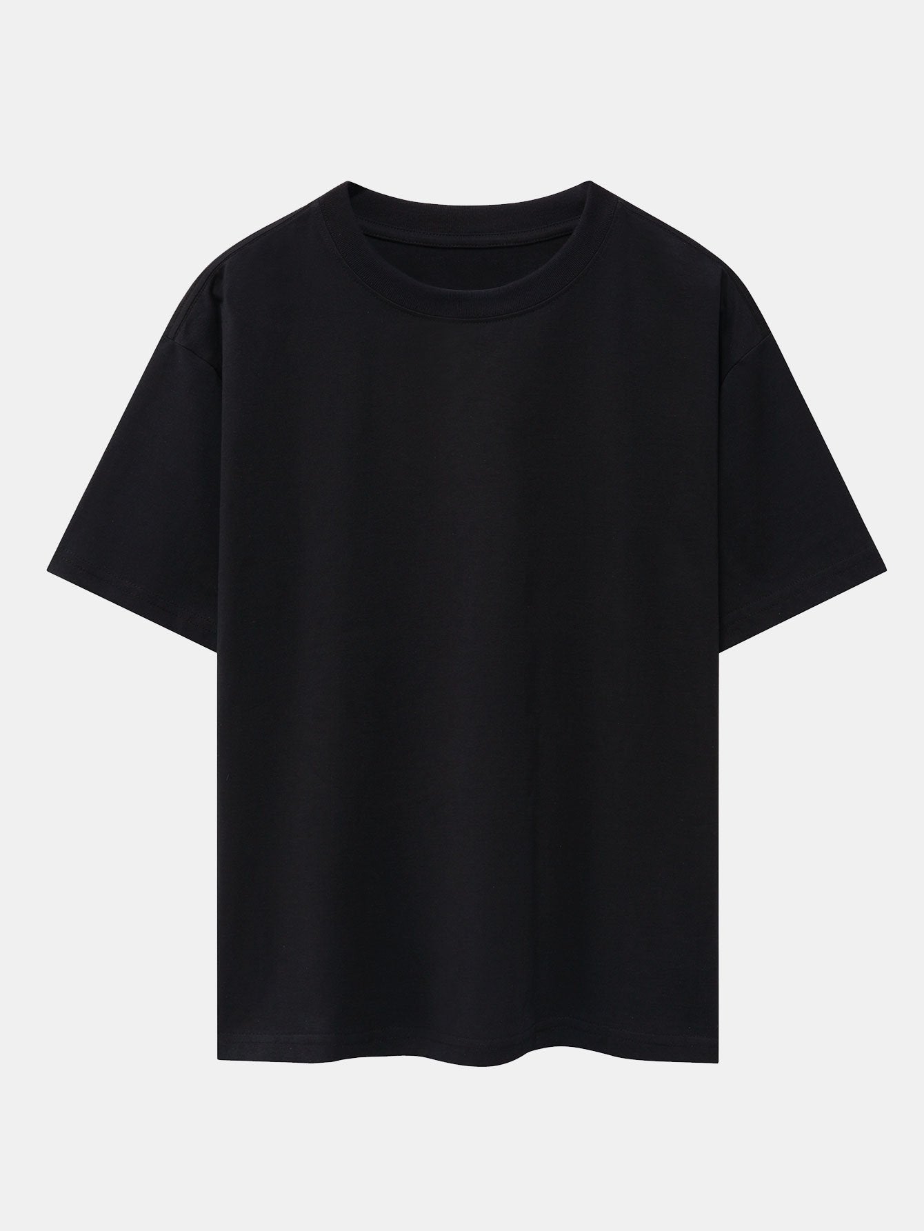 Mountain Cherry Blossoms Back Print Oversize T-Shirt