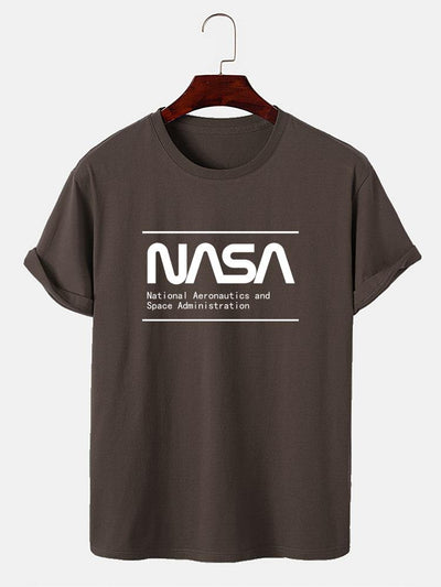 NASA Letters Print T-Shirt