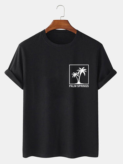 Palm Tree Print T-Shirt