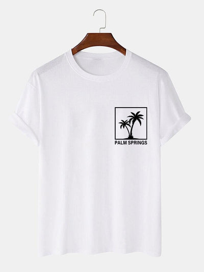 Palm Tree Print T-Shirt