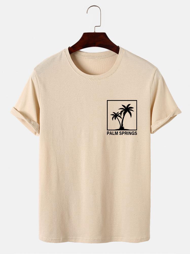 Palm Tree Print T-Shirt