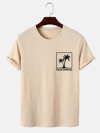 Palm Tree Print T-Shirt
