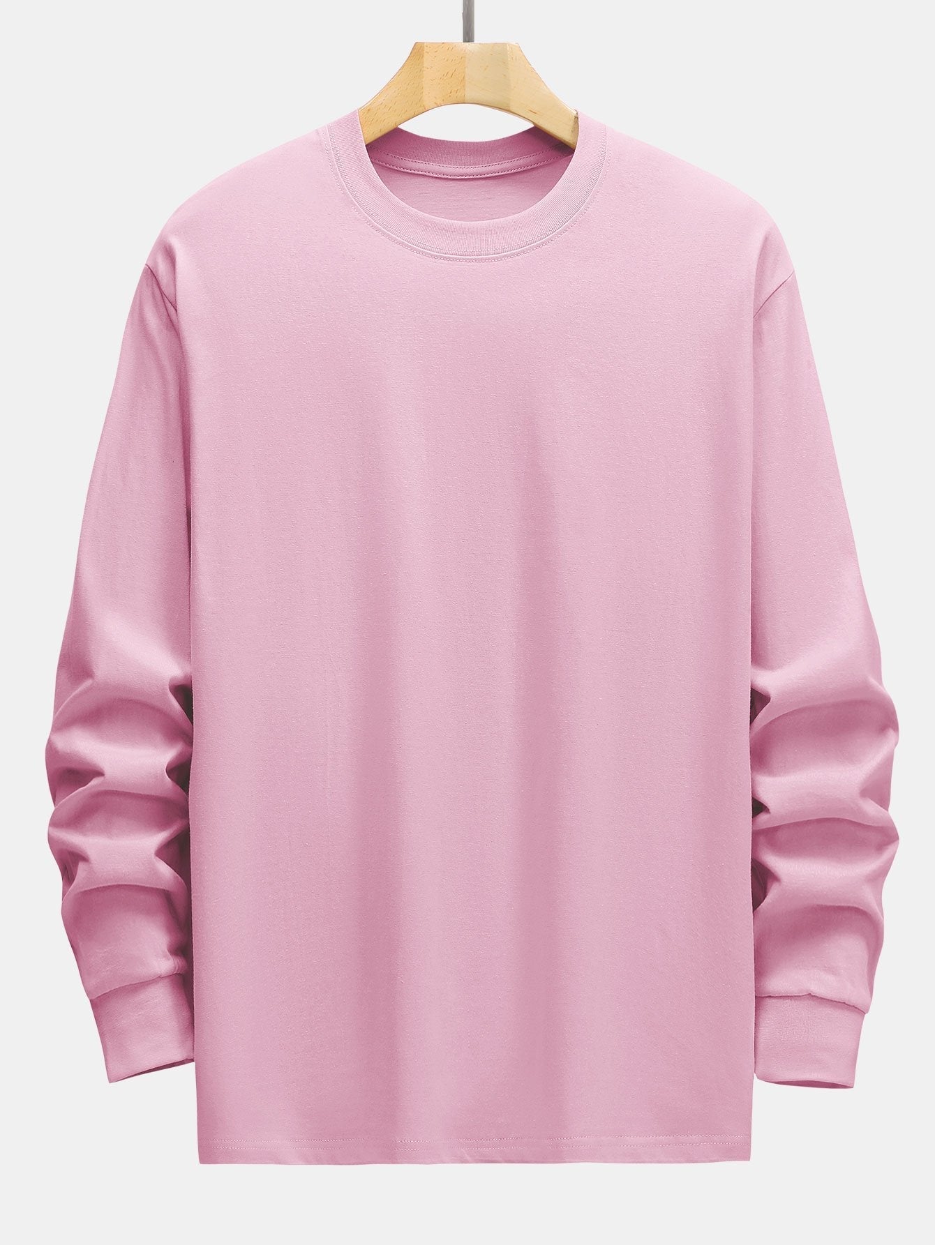 3 Pieces Basic Long Sleeve Heavy Weight T-Shirts